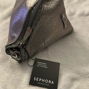 154 ❤️Sephora, triangular makeup case brand new with tags never used